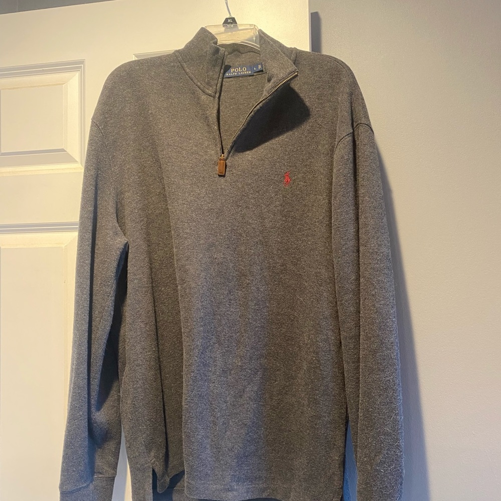 Polo Men’s long sleeve quarter zip